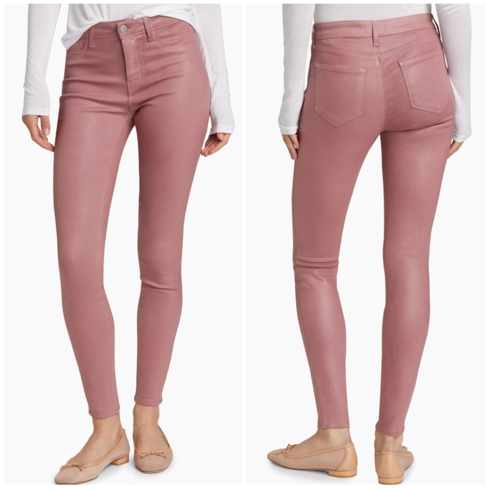 WAYRUNZ High Waisted Stretch Faux Leather Pants PU Coated Legging Juniors Size 5